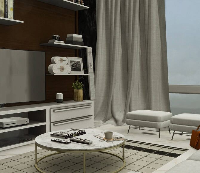 Sims 4 Milan Apartment at Lily Sims