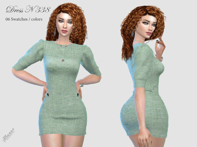 Sims 4 DRESS N 338 by pizazz at TSR