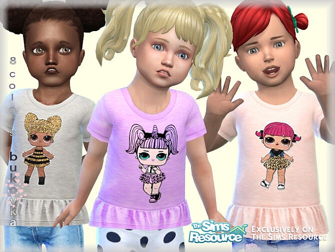 Sims 4 Shirt LOL by bukovka at TSR