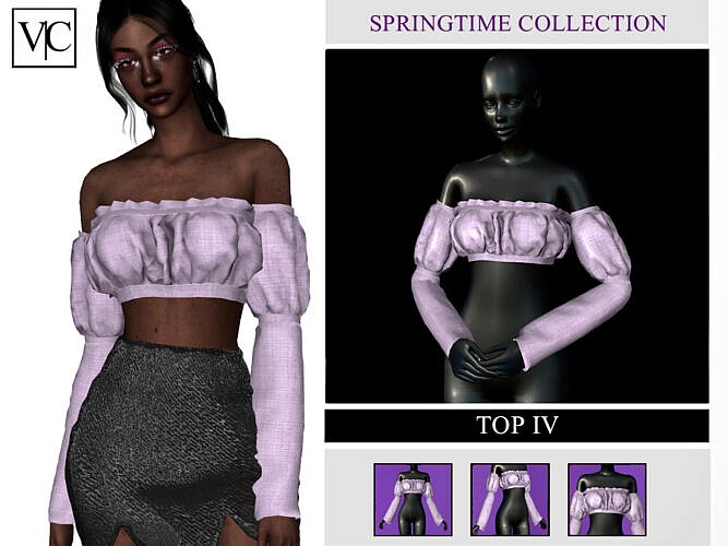 Springtime Collection Top Iv By Viy Sims