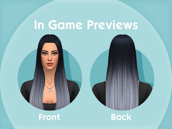 Sims 4 Vikai Hairstyle by simcelebrity00 at TSR