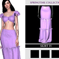 Springtime Collection Skirt Iv By Viy Sims