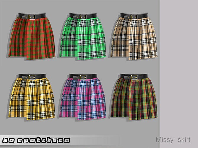 Sims 4 Belaloallure Missy skirt by belal1997 at TSR