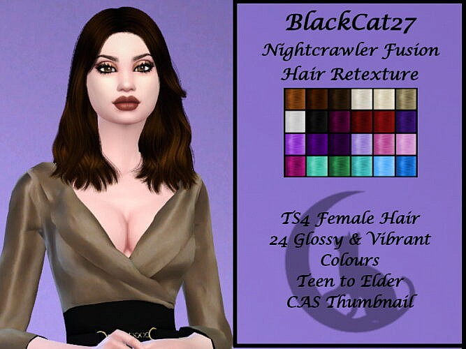 Nightcrawler Fusion Hair Retexture By Blackcat27