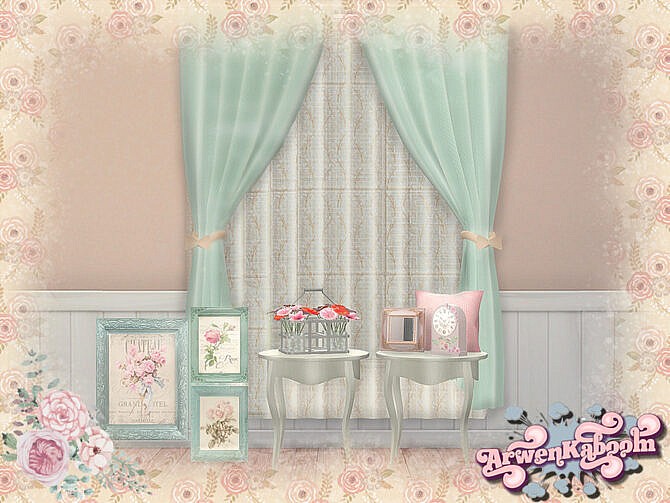 Sims 4 Abby Deco Shabby Chic Set by ArwenKaboom at TSR