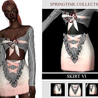 Springtime Collection Skirt Vi By Viy Sims
