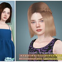 Arya Hairstyle [child] By Darknightt