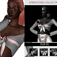 Springtime Collection Top Ix By Viy Sims