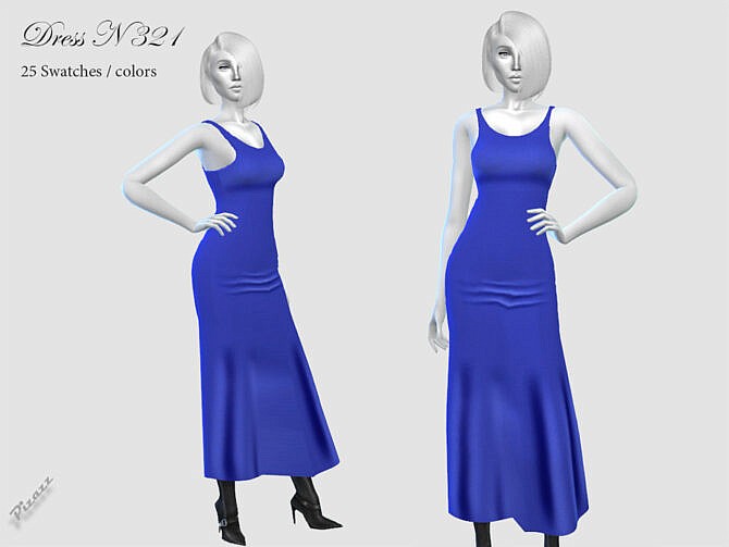 Sims 4 DRESS N 321 by pizazz at TSR