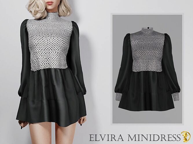 Elvira Minidress By Turksimmer