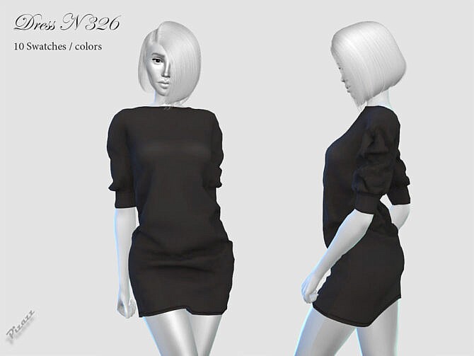 Sims 4 DRESS N 326 by pizazz at TSR