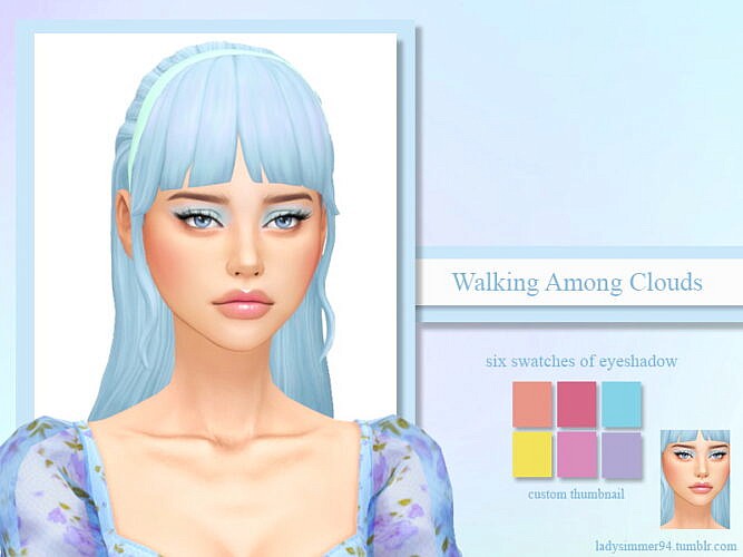 Walking Among Clouds Eyeshadow By Ladysimmer94