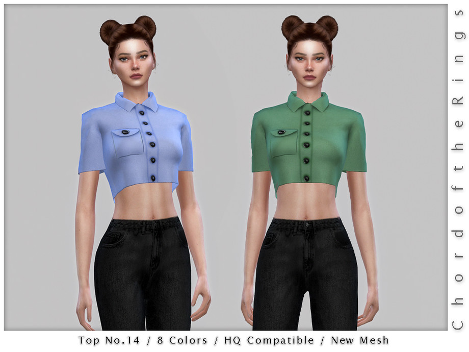 Top No.14 by ChordoftheRings at TSR » Sims 4 Updates