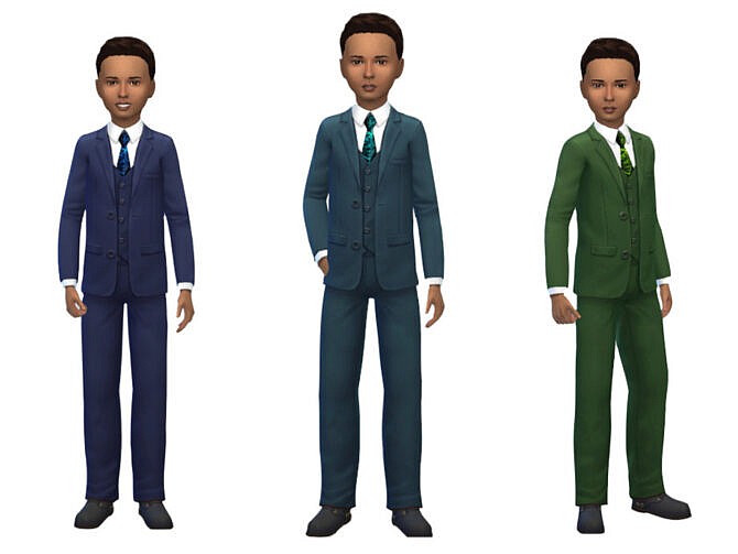 Sims 4 KeyCamz Boys Suit 0423 by ErinAOK at TSR