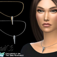 Needle Necklace Short By Natalis