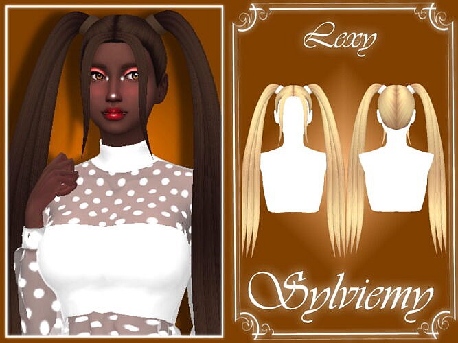 Lexy Hairstyle Set By Sylviemy