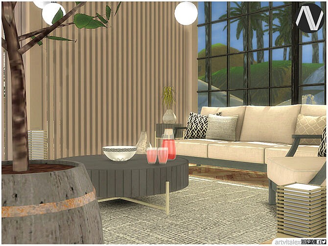 Sims 4 Novella Outdoor Living by ArtVitalex at TSR