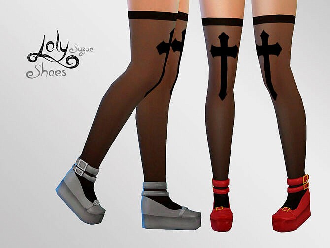 Sims 4 Loly Shoes by Suzue at TSR