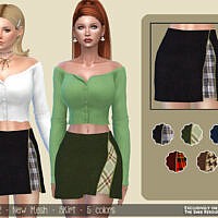 Zip Skirt By Birba32