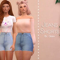Jeans Shorts By Dissia