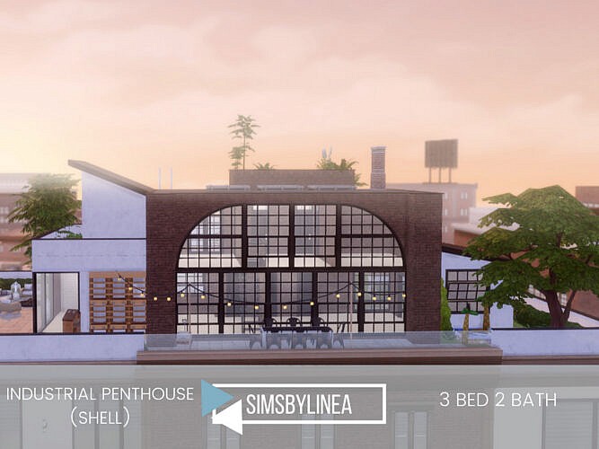 Industrial Penthouse By Simsbylinea