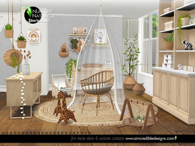 Sims 4 Naturalis Nursery by SIMcredible at TSR