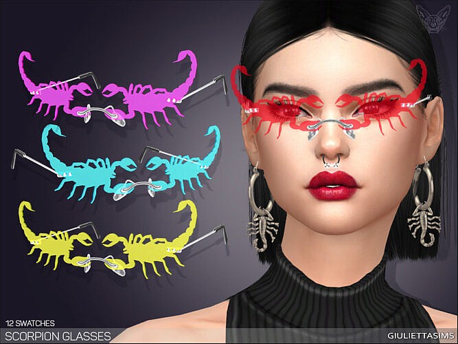Rimless Scorpion Glasses By Feyona