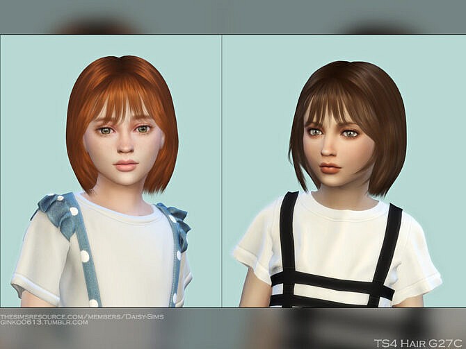 Child Hair G27C by Daisy-Sims at TSR » Sims 4 Updates