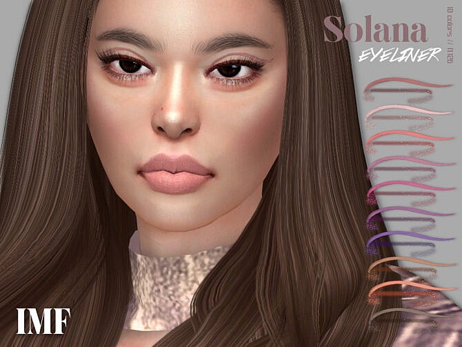 Sims 4 IMF Solana Eyeliner N.126 by IzzieMcFire at TSR