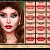Lipstick #113 By Jul_haos