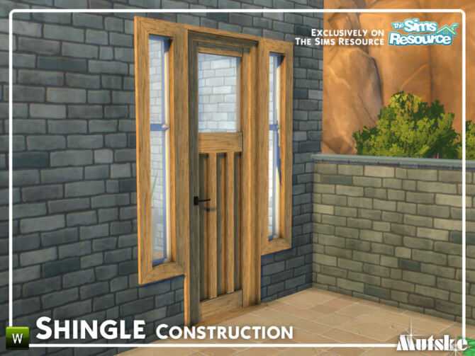 Sims 4 Shingle Construction Part 1 by mutske at TSR