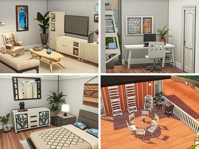 Sims 4 Ego Nest home by xogerardine at TSR
