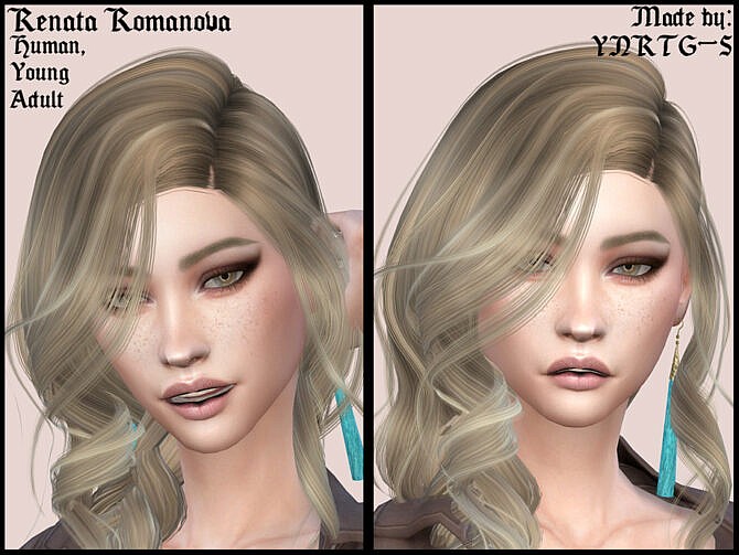 Sims 4 Renata Romanova by YNRTG S at TSR