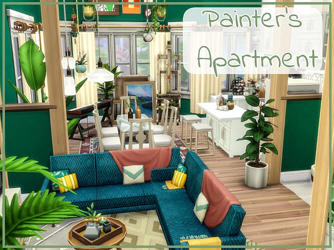 Painter’s Apartment By Simmer_adelaina