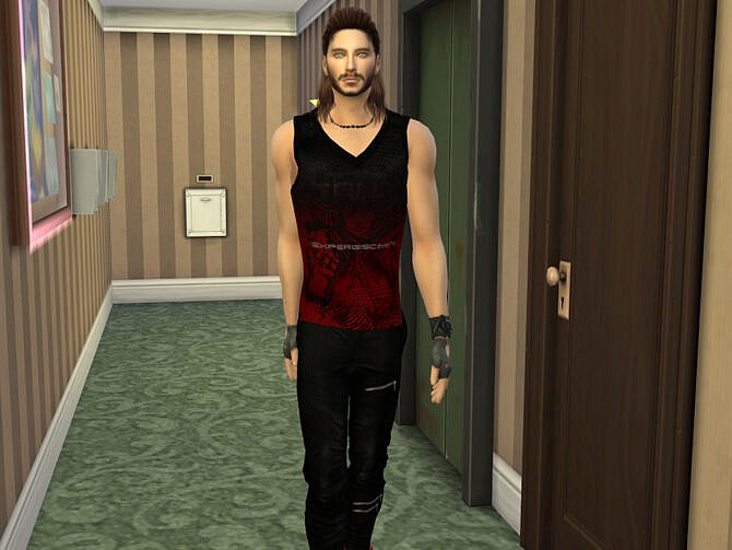 Sims 4 Jared Leto by DarkWave14 at TSR