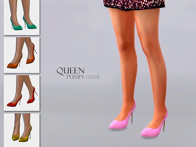 Sims 4 Queen Shoes by Suzue at TSR