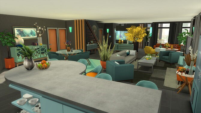 Sims 4 Desert Cascade Luxury Modern by Brand at Mod The Sims 4