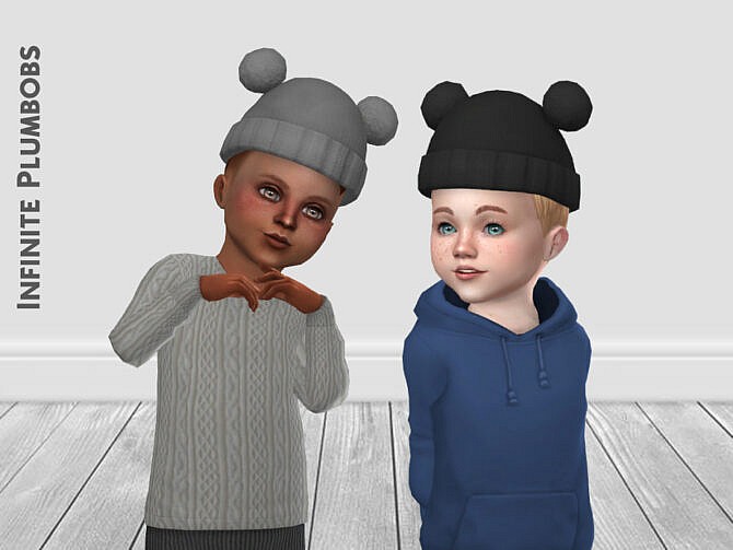 Sims 4 IP Toddler Bobble Hat by InfinitePlumbobs at TSR