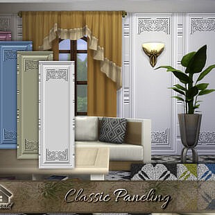 Datapeachs gradient walls at Lina Cherie » Sims 4 Updates