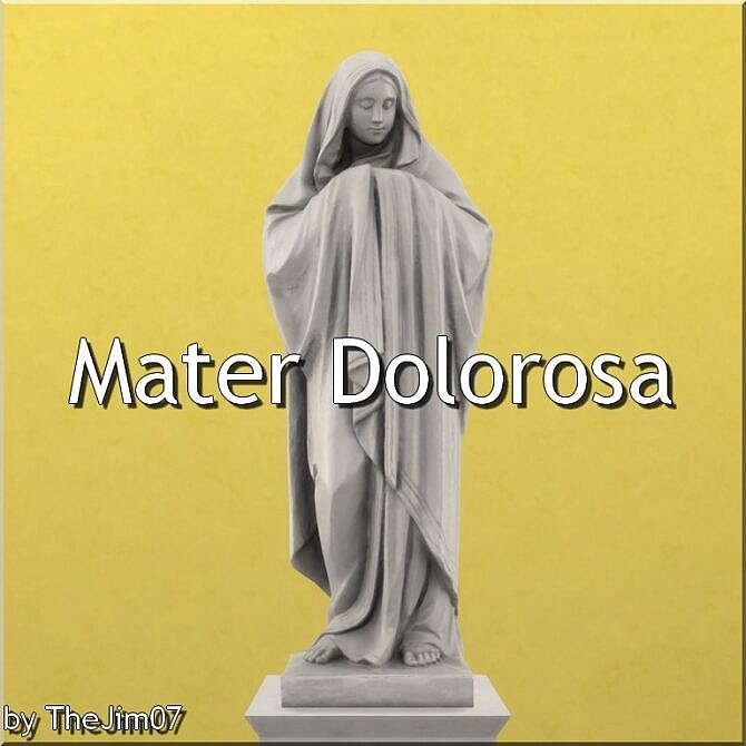 Sims 4 Mater Dolorosa by TheJim07 at Mod The Sims 4