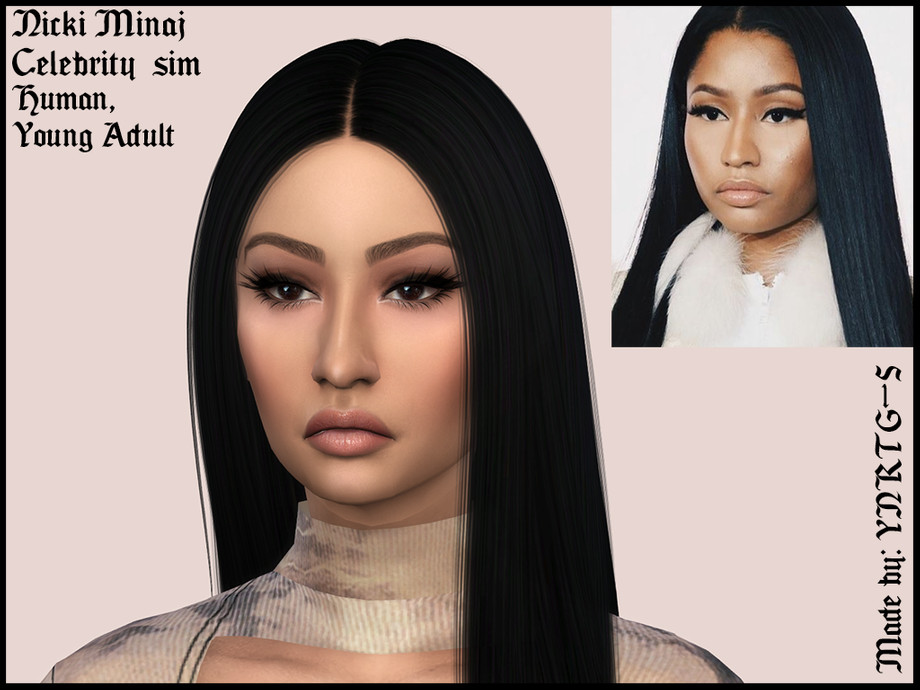 NICKI MINAJ  BURBERRY Bra & Leggings - The Sims 4 Download