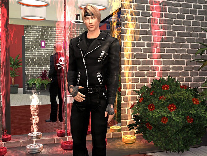 Sims 4 Chris Newman by DarkWave14 at TSR