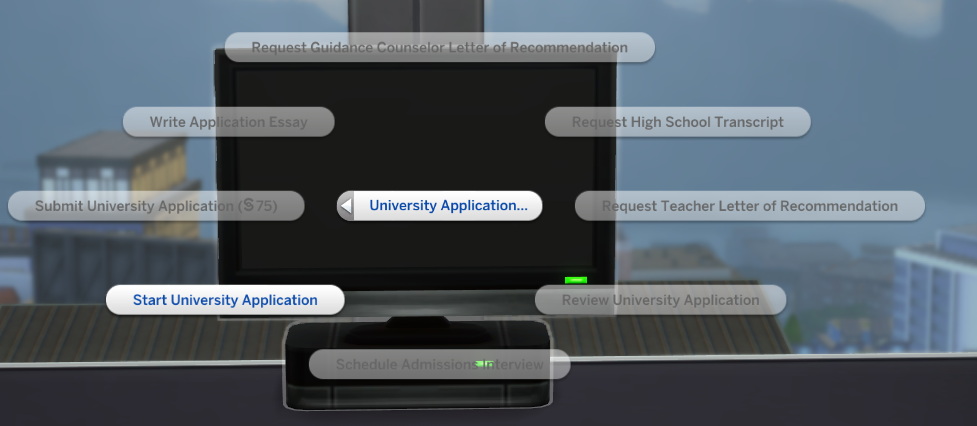 University Application Overhaul By Adeepindigo At Mod The Sims 4 Sims   915 