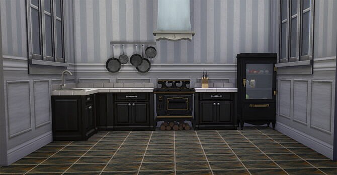 Sims 4 Slate Floor Flooring by Wicked Old Witch at Mod The Sims 4