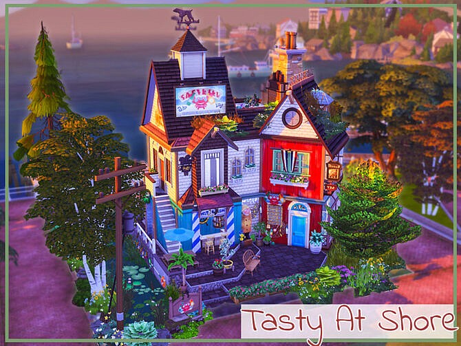 Sims 4 Tasty at Shore by simmer adelaina at TSR