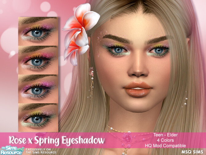 Sims 4 Rose x Spring Collection at MSQ Sims