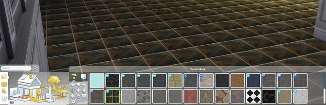 Sims 4 Slate Floor Flooring by Wicked Old Witch at Mod The Sims 4