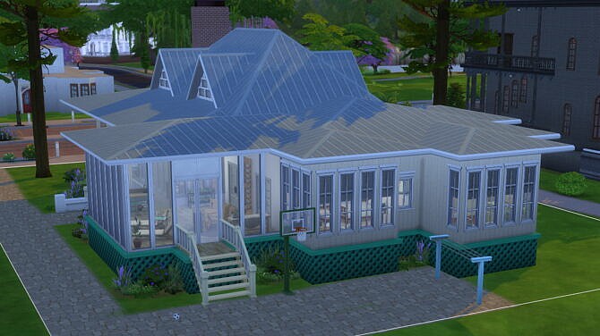 Sims 4 Tideland Haven Bungalow by nifflr at Mod The Sims 4