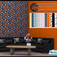 Japanese Inspired Wallpaper & Paint By Seimar8