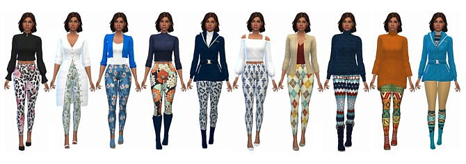 Sims 4 EP08 HIGH WAISTED LEGGINGS at Sims4Sue